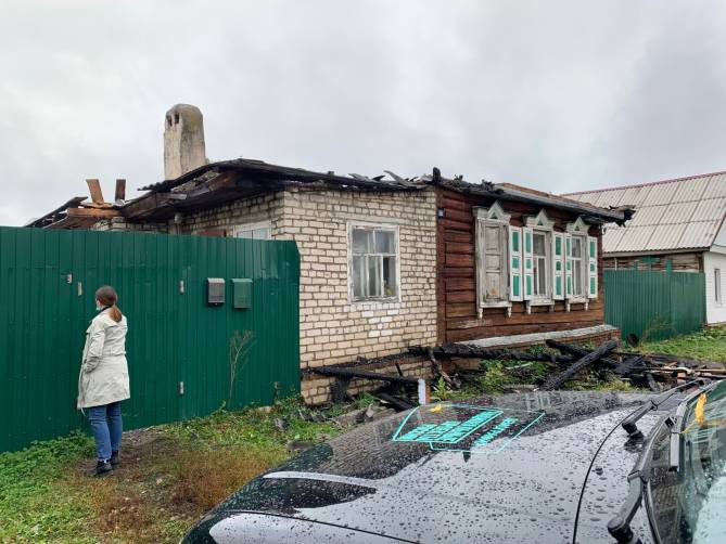 В Новозыбкове осталась без крова многодетная мать-одиночка