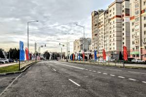 В Брянске пустили движение по новой дороге на Советской