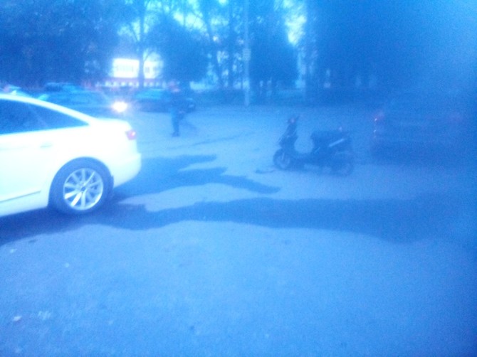 В Брянске произошло ДТП с участием водителя скутера