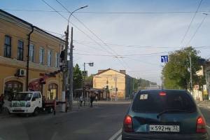 В Брянске на пересечении улиц Фокина и Калинина установили новую фотоловушку