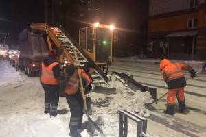 В Брянске на борьбу с последствиями снегопада выйдут 70 единиц техники