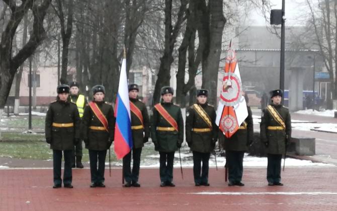В Брянске принесли присягу 50 новобранцев