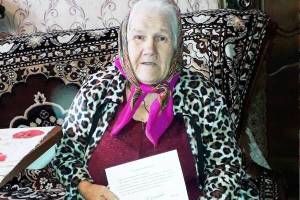 Жительница Комаричей отметила 90-летний юбилей