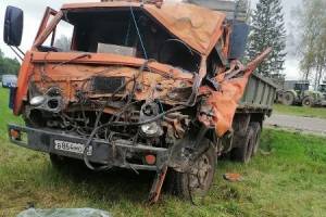 На трассе в Климовском районе столкнулись два грузовика