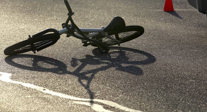 Под Брянском иномарка сбила 10-летнего мальчика на велосипеде