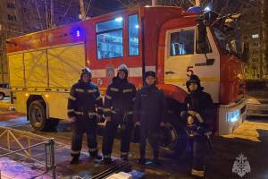 12 человек за одну ночь спасли брянские огнеборцы