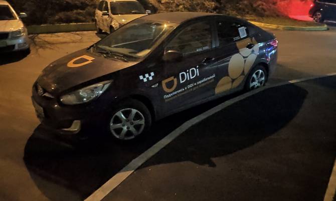 Китайский агрегатор такси DiDi начал работать в Брянске