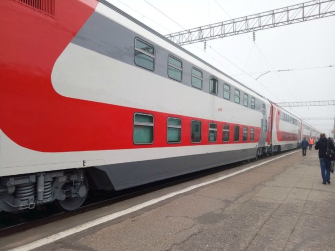 Из Брянска в Москву начнут ходить двухэтажные поезда