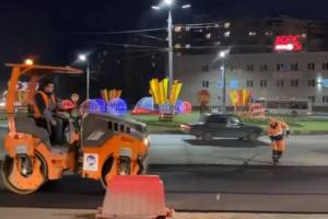В Брянске отремонтировали «кольцо» на улице Ульянова