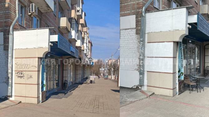 Брянск очищают от граффити и рисунков