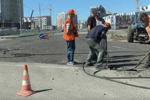 В Брянске на «перекрёстке Богомаза» начался новый ремонт