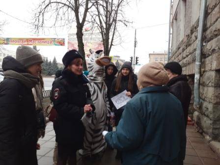 В Брянске прошла акция «Безопасный переход для двоих»