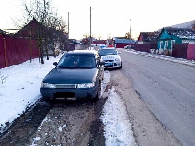 По брянскому посёлку Климово гонял пьяный 33-летний водитель «ВАЗ»
