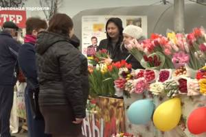 В преддверии 8 Марта Брянск превратился в цветочный город