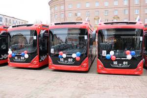 Брянску передали еще 23 новых троллейбуса «Адмирал»
