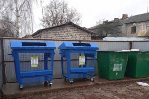К 1 апреля на Брянщине завершится установка контейнеров для раздельного сбора мусора