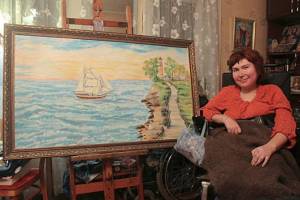 Брянской художнице со СМА подарили коляску за 650 тысяч рублей