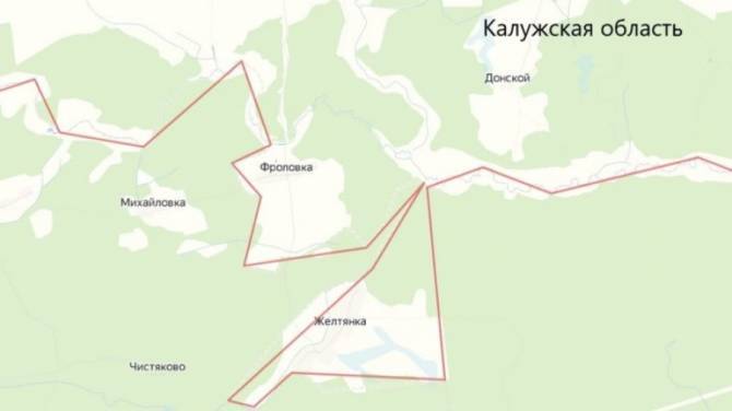 Брянские депутаты утвердили изменение границ с Калужской областью