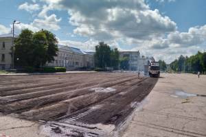 В Унече стартовала реконструкция центральной площади
