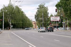 В Брянске завершился капитальный ремонт улицы Крахмалева