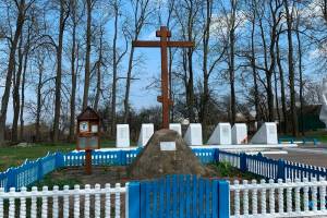 В брянском селе Замишево к 9 Мая благоустроили воинский мемориал