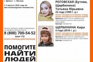 Пропавших девушку и 4-летнего ребёнка нашли в Фокинском районе Брянска