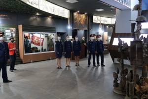 Брянские следователи осмотрели новую экспозицию в музее Партизанской Славы