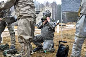 Брянские военные отправятся на всеармейский конкурс «Аварийный район»