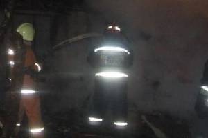 Ночью в брянском поселке Похвальный сгорела частная баня