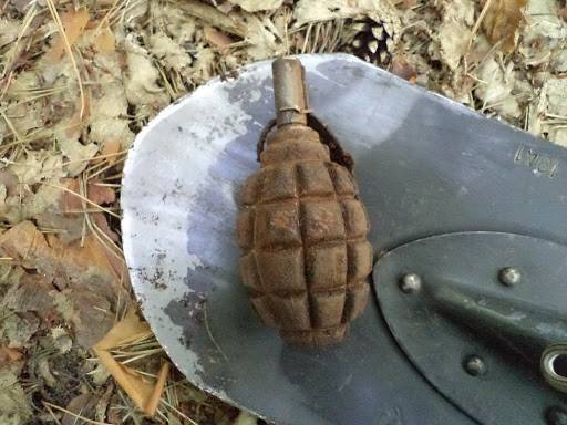 В Жирятинском районе нашли гранату времён войны