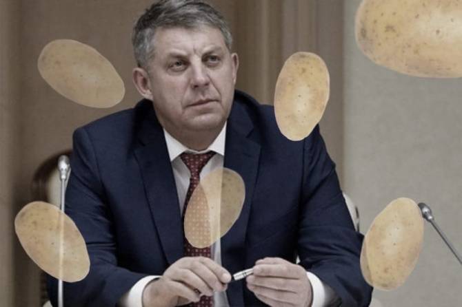 Оговорка по Фрейду: брянский губернатор перед Путиным замечтался о картошке