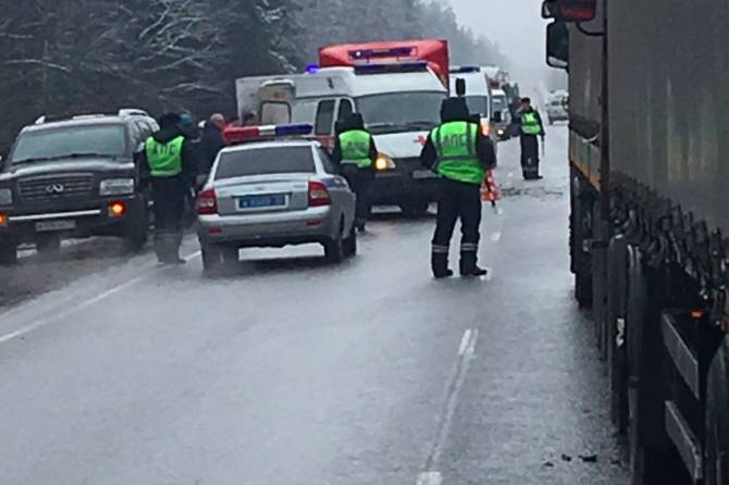 Под Брянском 64-летний пенсионер чудом выжил в страшном ДТП