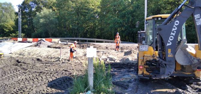 На Брянщине начался ремонт моста в деревне Глаженка