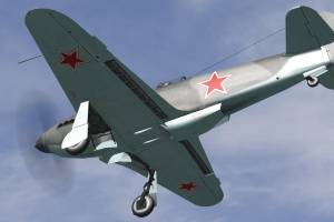 В Брянске на стеле героям-летчиками установили копию самолета «Як-3»
