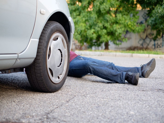 В Брянске водитель Nissan сбил пьяного пешехода