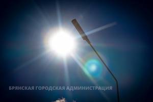 В Брянске установят 5 тысяч новых уличных светильников