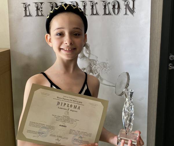 Юная балерина из Брянска победила на Всероссийском конкурсе