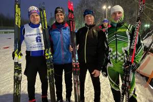 В Брянске выявили лучших в парной лыжной эстафете