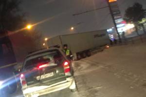 В Брянске из-за ДТП возле «Аэропарка» образовалась гигантская пробка