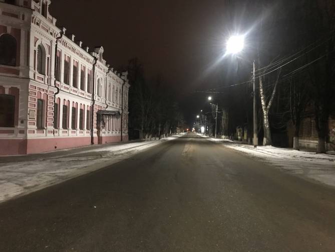 В Новозыбкове удвоили расходы на освещение улиц