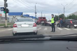 В Брянске на улице Мичурина произошло ДТП: образовалась гигантская пробка