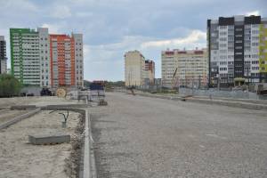 В Брянске продолжается строительство трёх новых дорог на Флотской