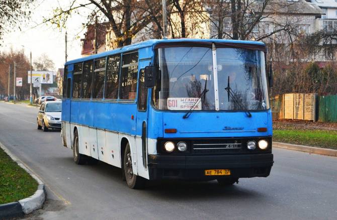 Изменилось расписание автобусов № 601-Д «Мглин – ж/д вокзал Брянск-Орловский»