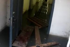 В Брянске затопило новую многоэтажку в Московском микрорайоне