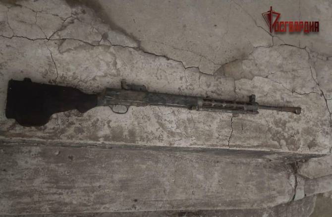 Житель деревни Пеклино нашел в овраге пулемет