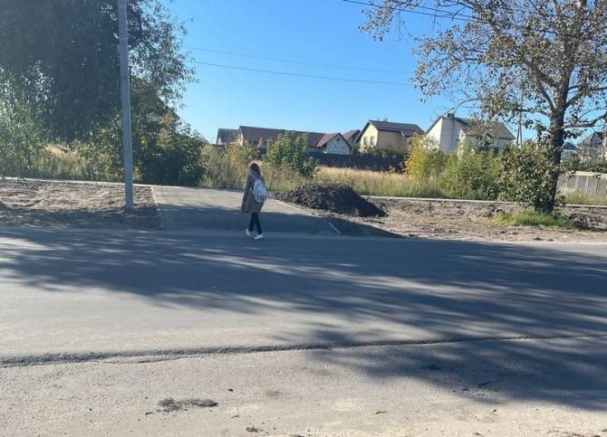 Брянским детям грозит опасность на улице Чайковского