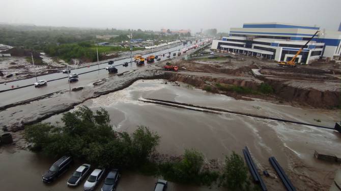 Позор Богомаза: возле «губернаторских прожектов» в Брянске произошёл потоп