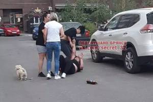 В Брянске пьяные женщины устроили драку во дворе многоэтажки