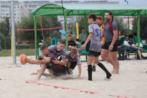 Брянский «Пересвет» победил в первом туре чемпионата Беларуси по пляжному регби