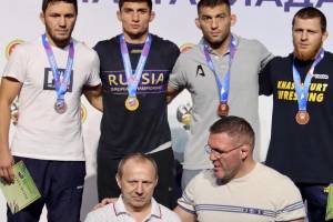 Брянский борец Магомед Магомаев завоевал золото Всероссийский спартакиады